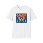 Gamer Neon Controller T‑Shirt