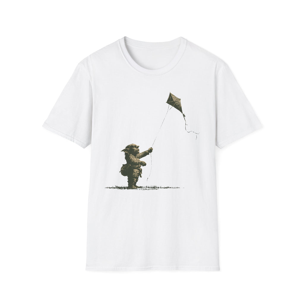 Goblin Flying Kite T‑Shirt - Cute Playful Kids & Adult Graphic Tee