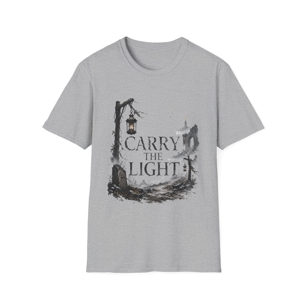 Carry the Light T-Shirt - Lantern Gothic Graphic Tee