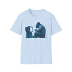 Bigfoot Gamer T-Shirt - Vintage Controller & CRT Console Graphic Tee