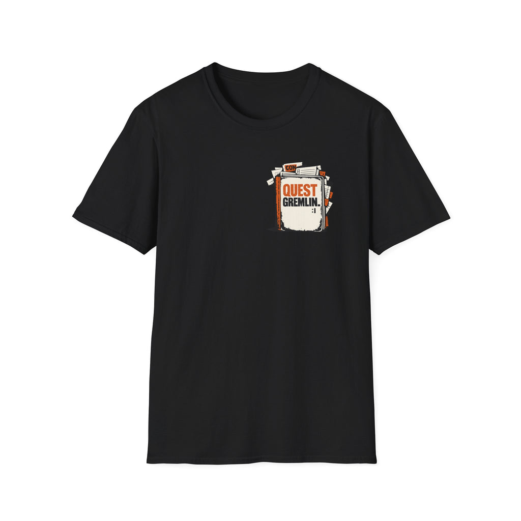 "Quest Gremlin" T-Shirt - Pocket Tee Mimic Design