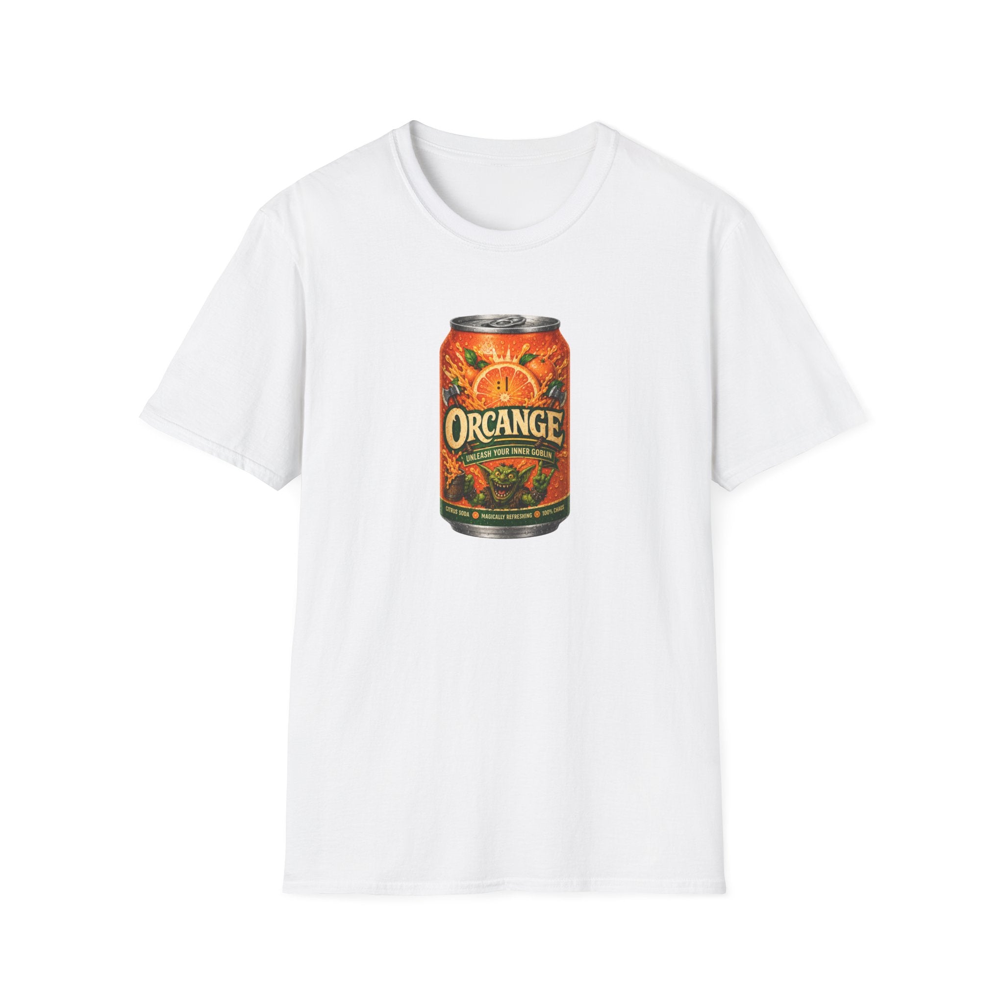Orcange Orange Soda Can Graphic T‑Shirt