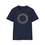 Wishing Well Stone Circle T‑Shirt - Rustic Worn Ring Design