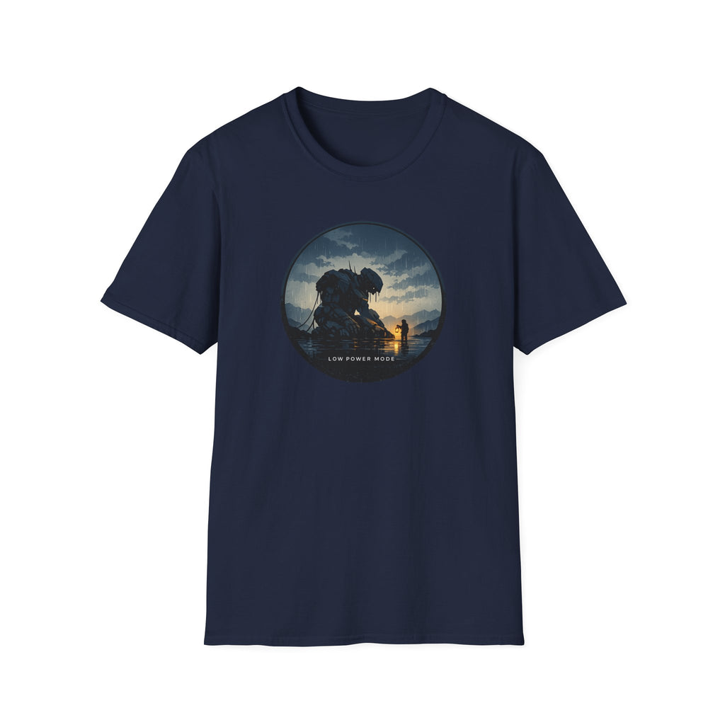 'Low Power Mode' T-Shirt — Sunset Illustration Tee