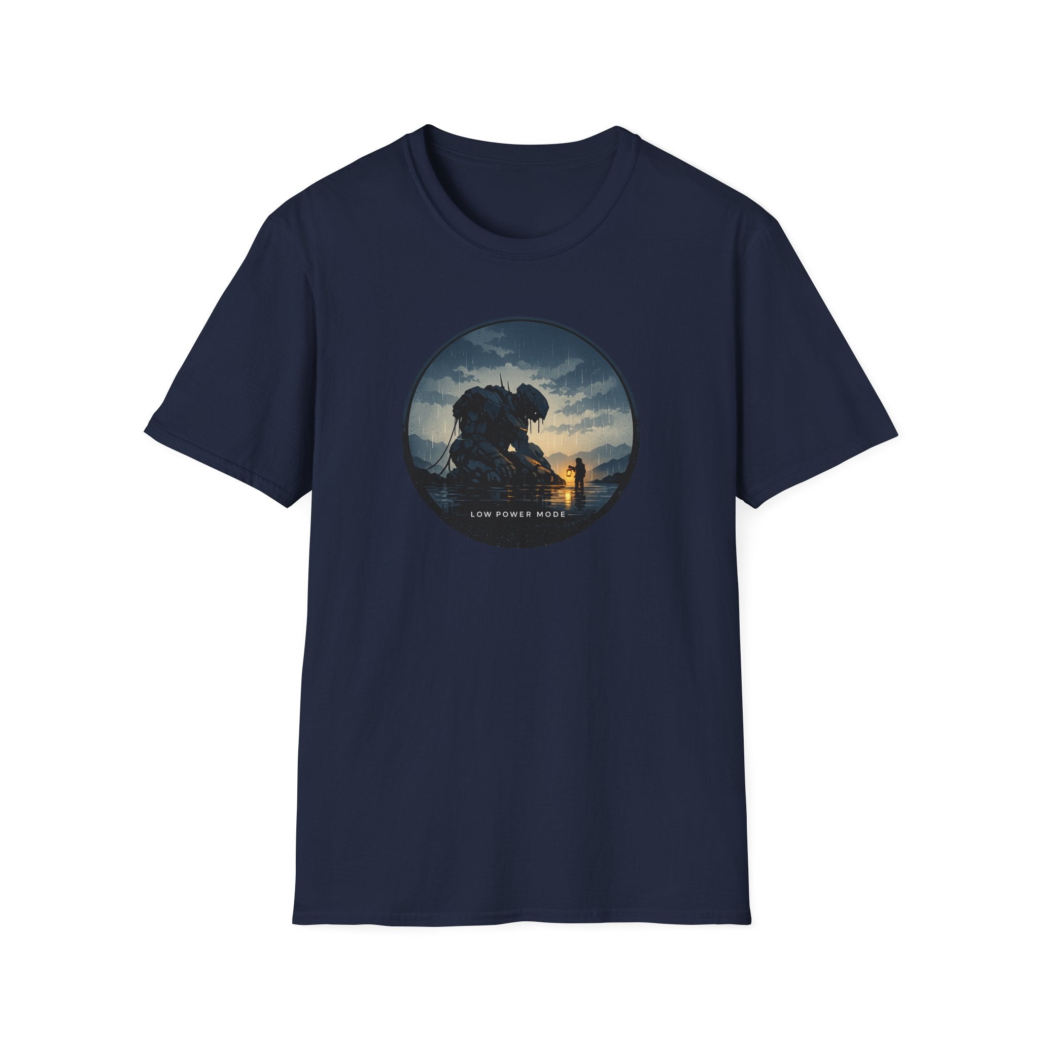 'Low Power Mode' T-Shirt — Sunset Illustration Tee