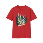 Run N' Gun T-Shirt - Retro Arcade Shooter Graphic Tee