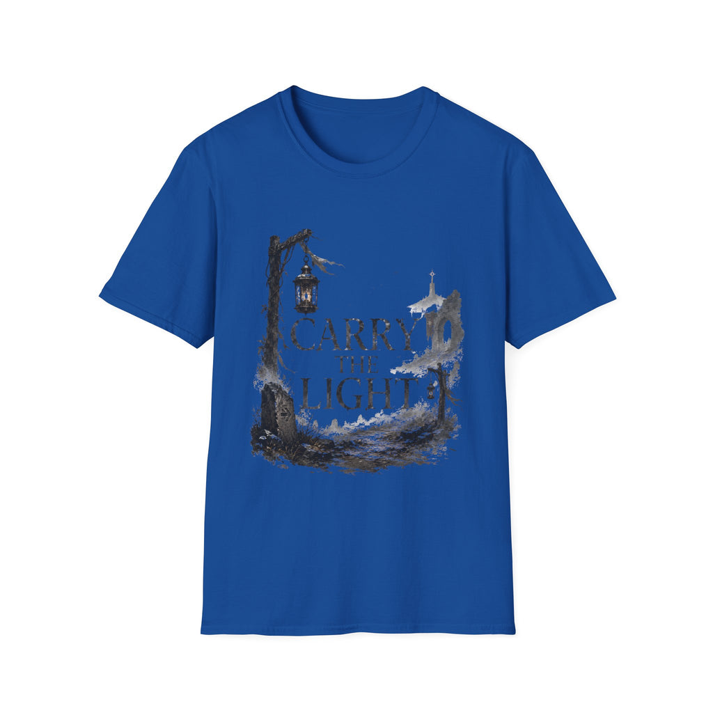 Carry the Light T-Shirt - Lantern Gothic Graphic Tee