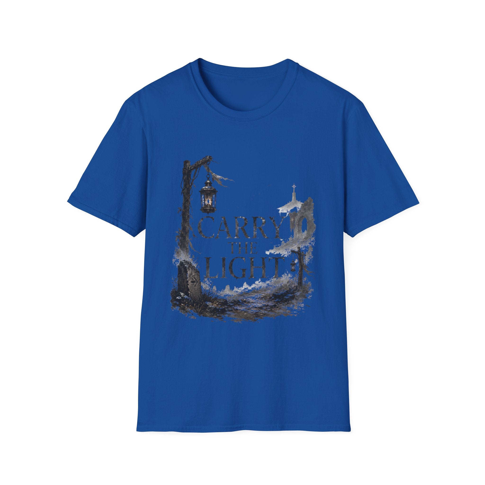 Carry the Light T-Shirt - Lantern Gothic Graphic Tee