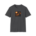 'Still Operational' T-Shirt - Cosmic Astronaut Sunset Graphic