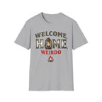 Welcome Home Weirdo T-Shirt - Funny Rustic Lantern Tee