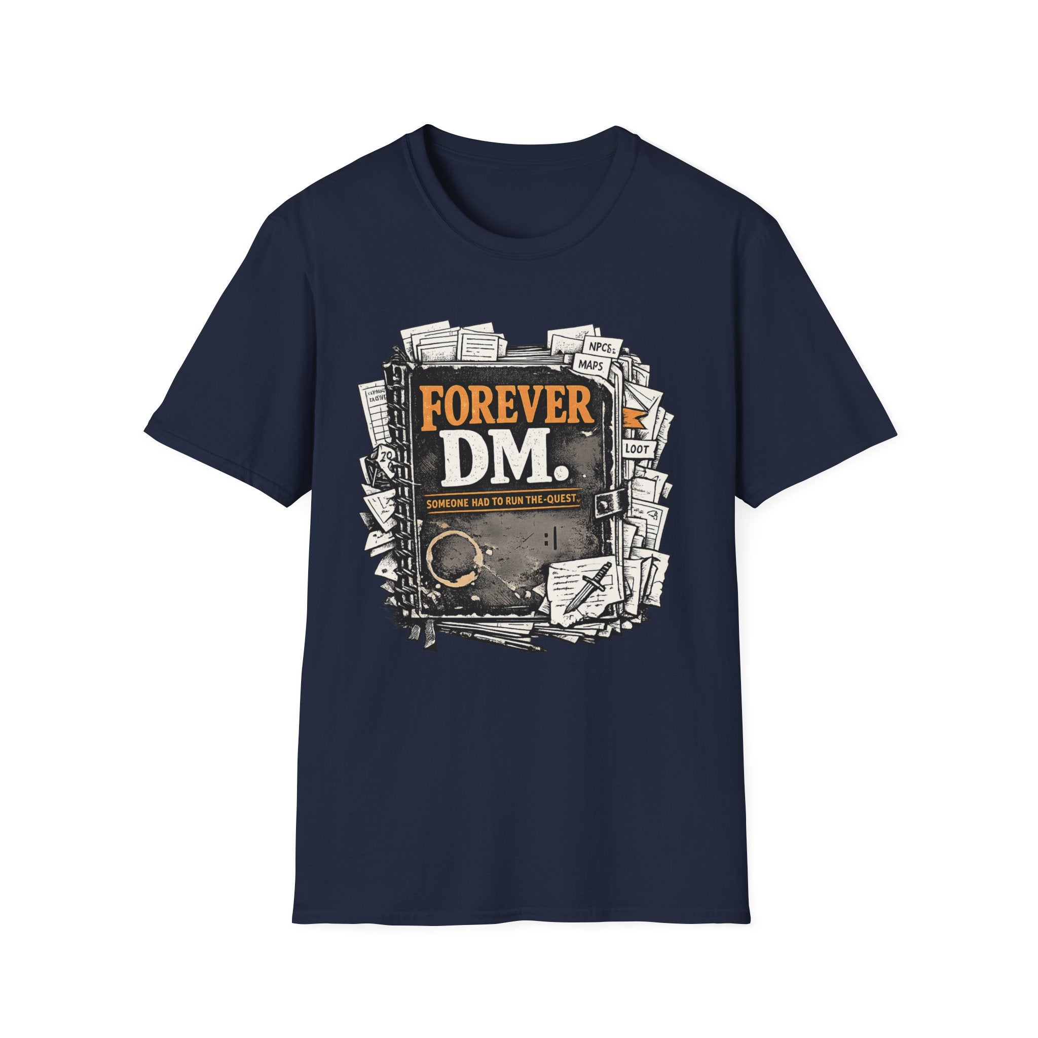 Forever DM T-Shirt — Funny Dungeons & Dragons Game Master Tee