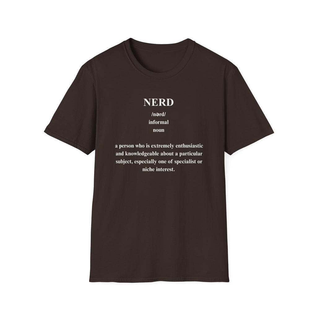 Nerd Definition T-Shirt — Funny Geek Pride Tee