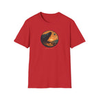 Long Rest (Sci-Fi) T-Shirt - Sunset Camping Graphic
