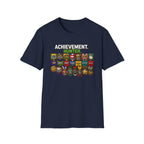 Achievement Hunter T-Shirt — Gamer Badge & Achievement Tracker Tee
