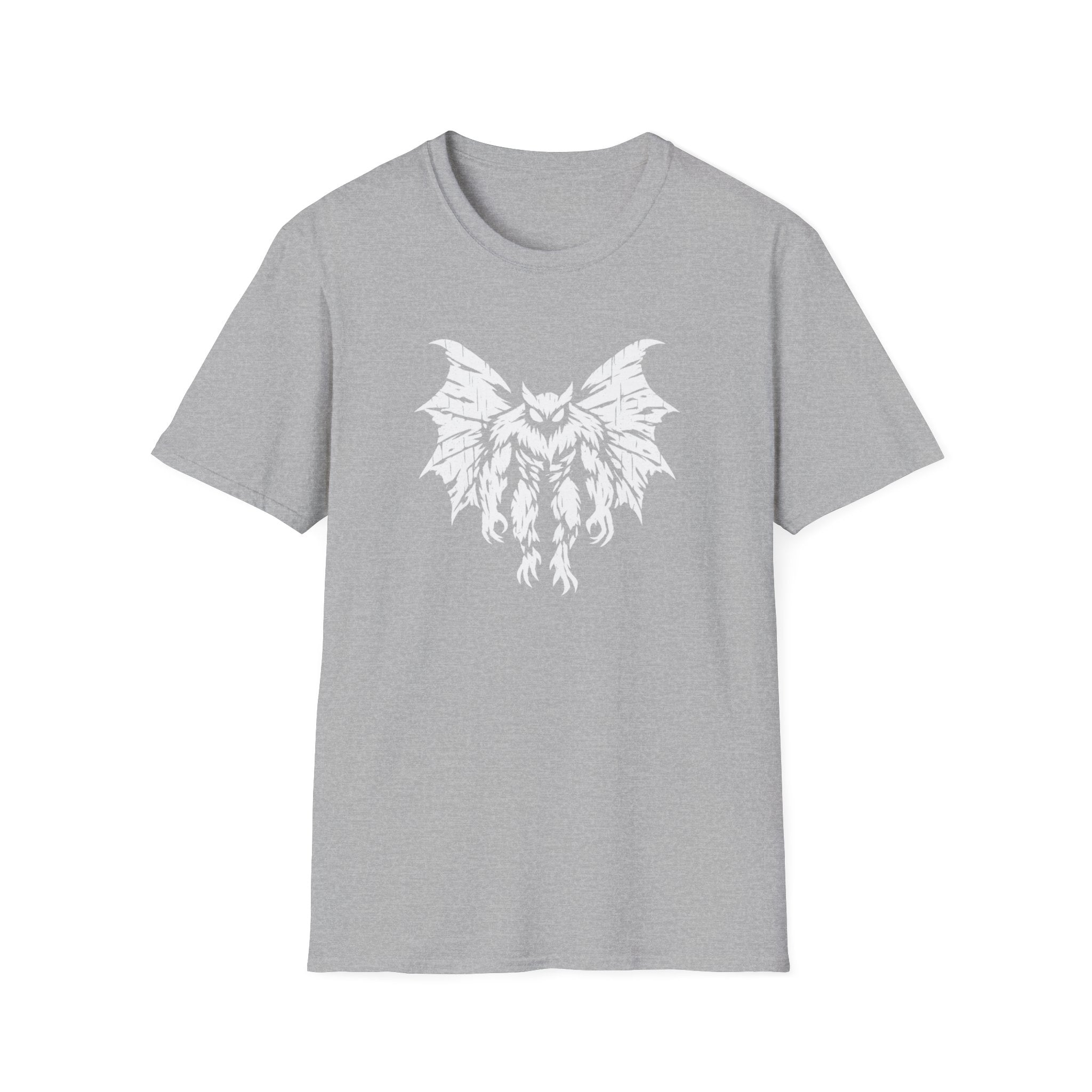 Mothman Graphic Tee - Cryptid Illustration T-Shirt