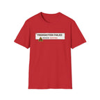 Transaction Failed, Reason: Existing T-Shirt