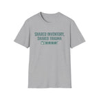 Shared Inventory, Shared Trauma Distressed T-Shirt