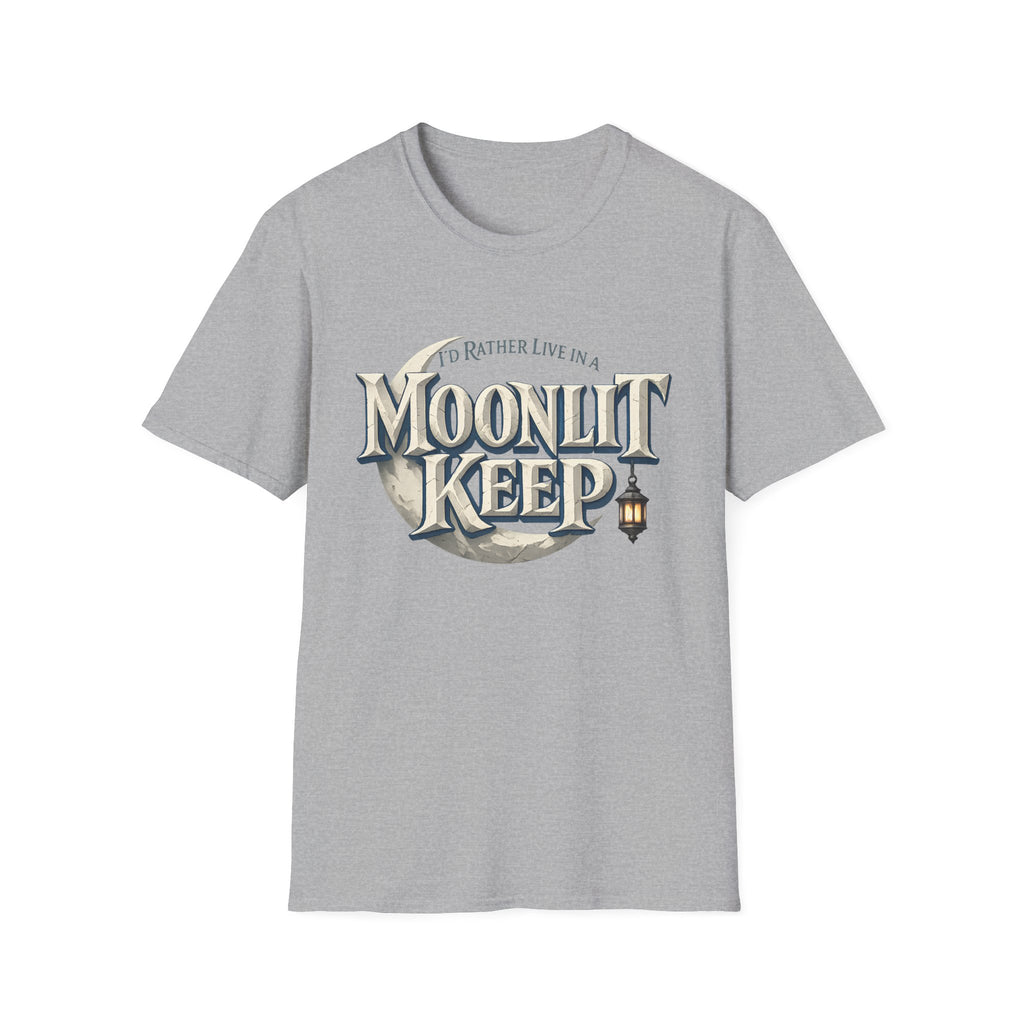 I'd Rather Live in a Moonlit Keep Fantasy Night Tee