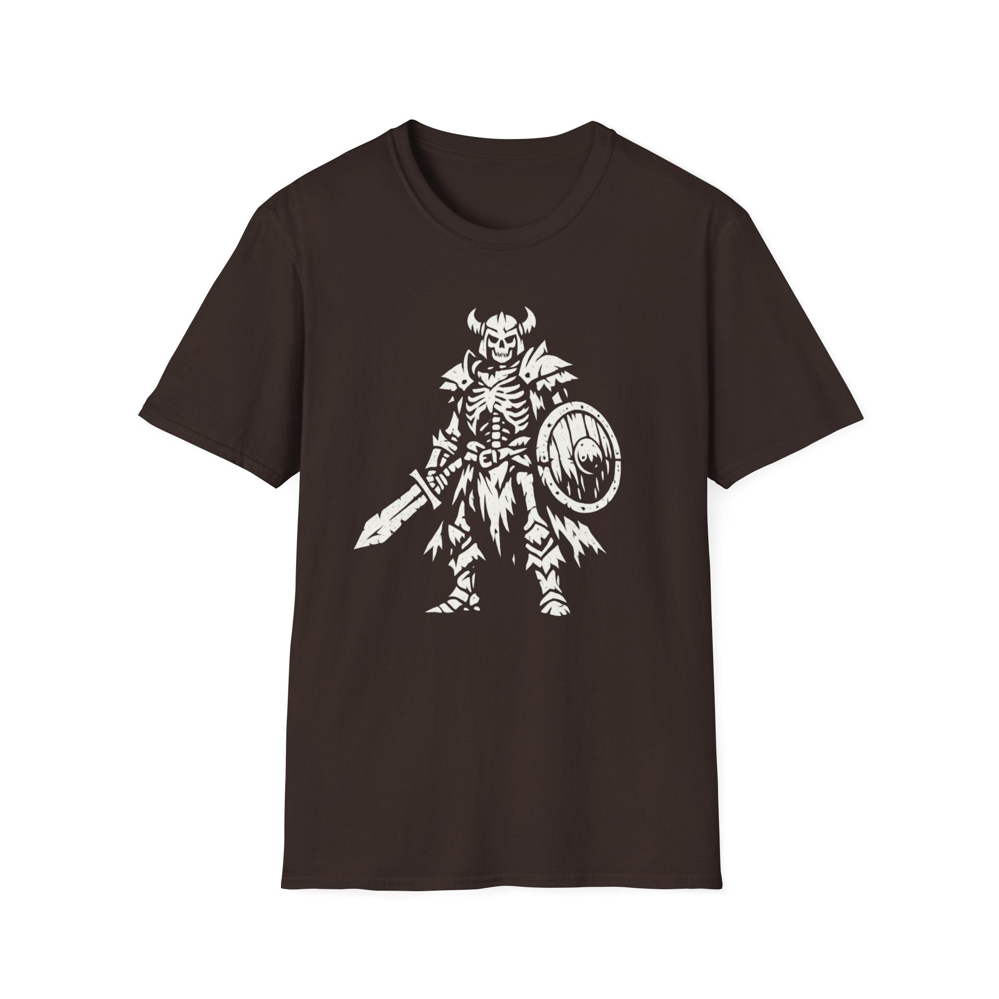 Skeleton Warrior Graphic T‑Shirt