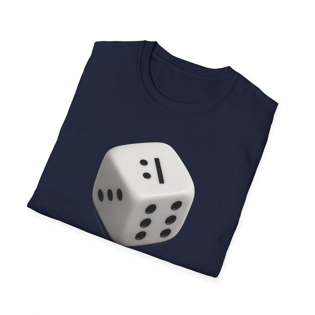 3D D6 :| Emoji T-Shirt