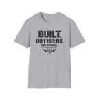 "Built. Different. Not Special." Hard Mode Graphic Tee