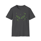 Alien Eyes T-Shirt - Neon Green Sci-fi Space Graphic Tee