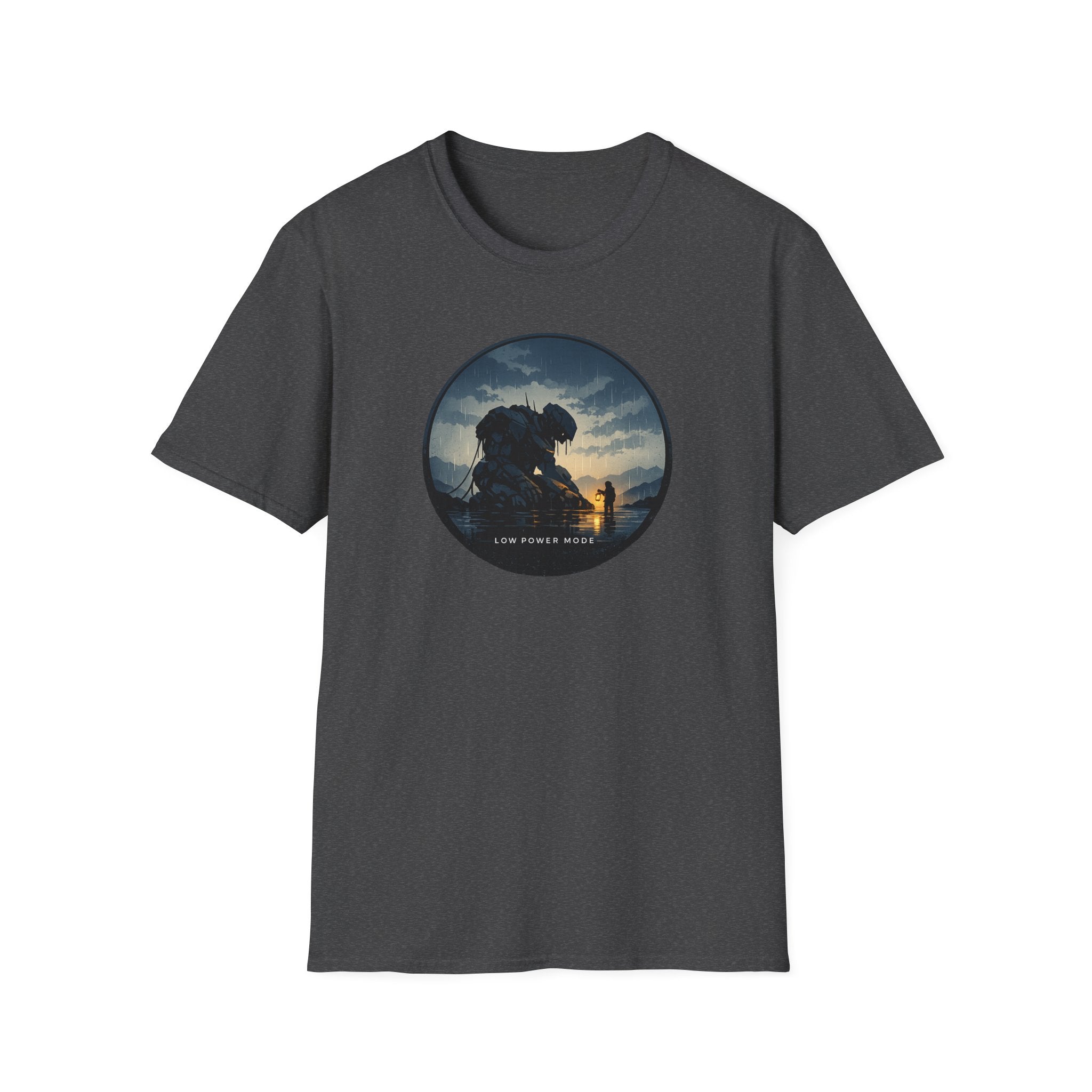 'Low Power Mode' T-Shirt — Sunset Illustration Tee