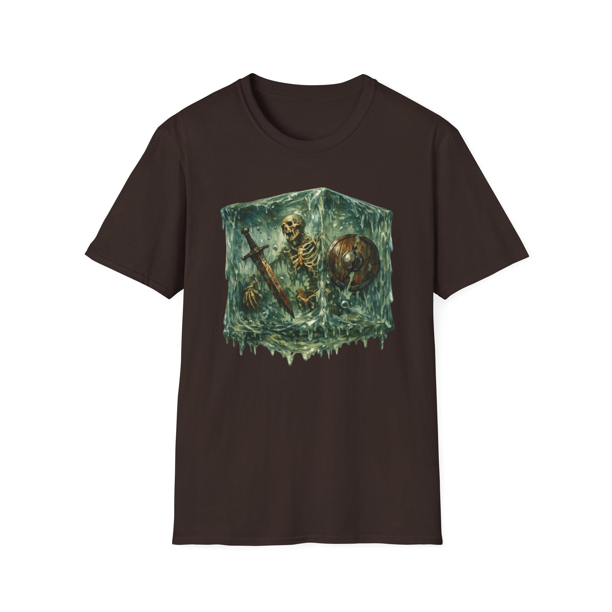 Gelatinous Cube T-Shirt — Dark Fantasy Monster Graphic Tee