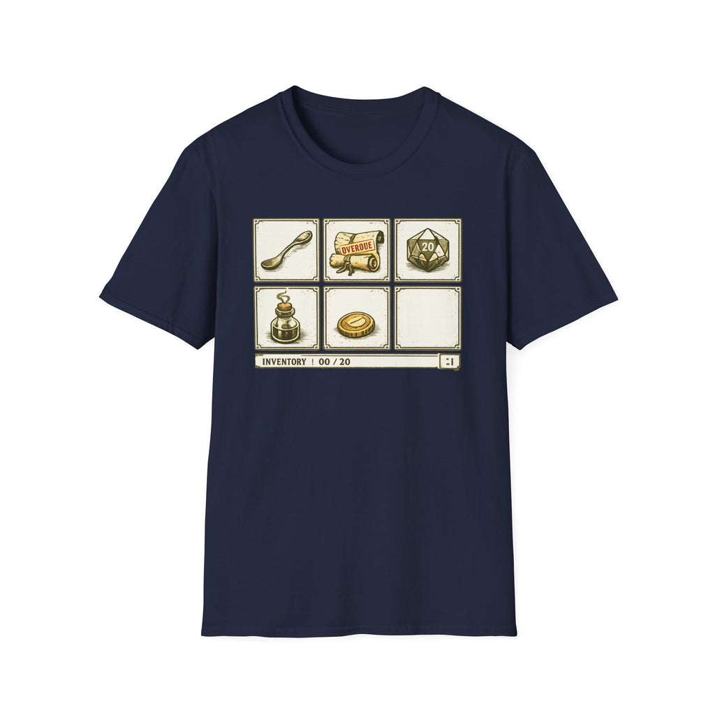 Funny RPG Inventory Loot Icons T-Shirt