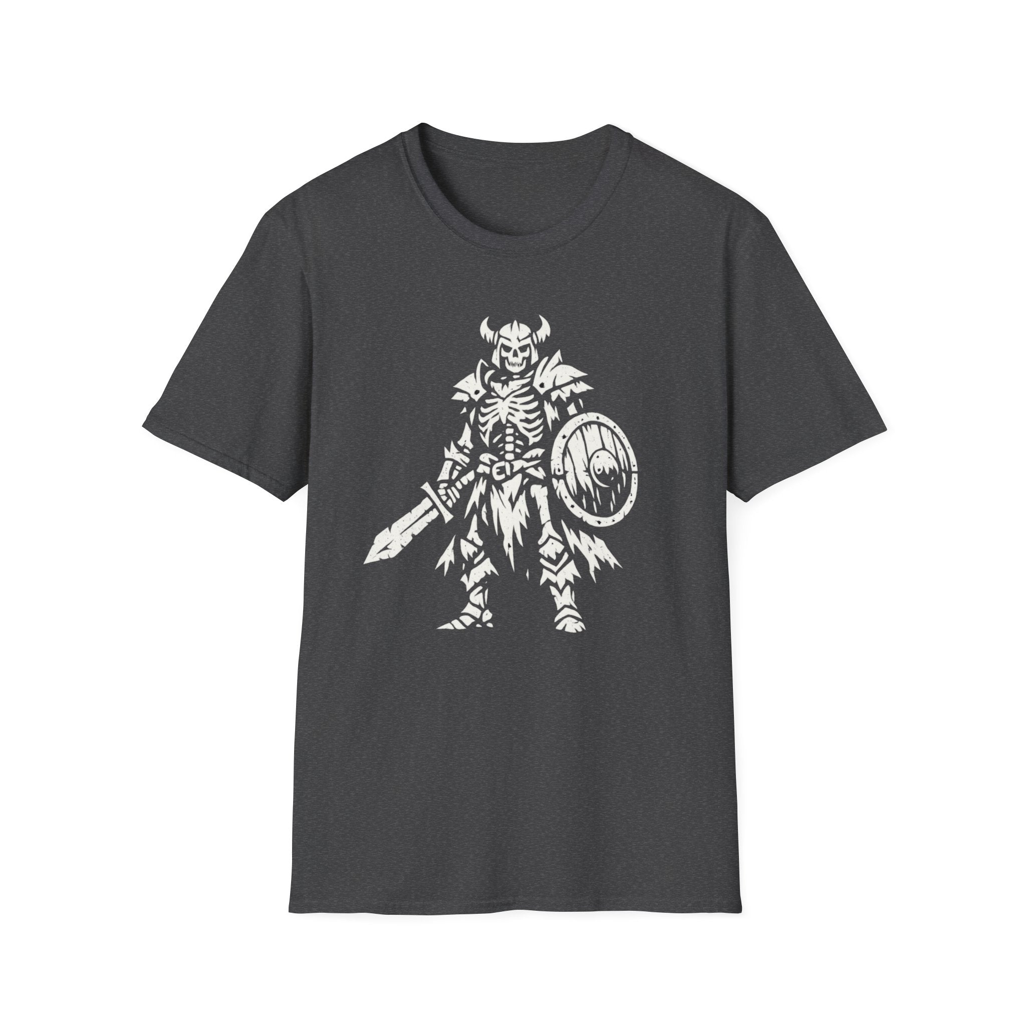 Skeleton Warrior Graphic T‑Shirt