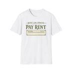 "Quest Log Updated: Pay Rent" Gaming T-Shirt