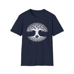 Tree of Life T-Shirt – White Woodland Roots Graphic Tee