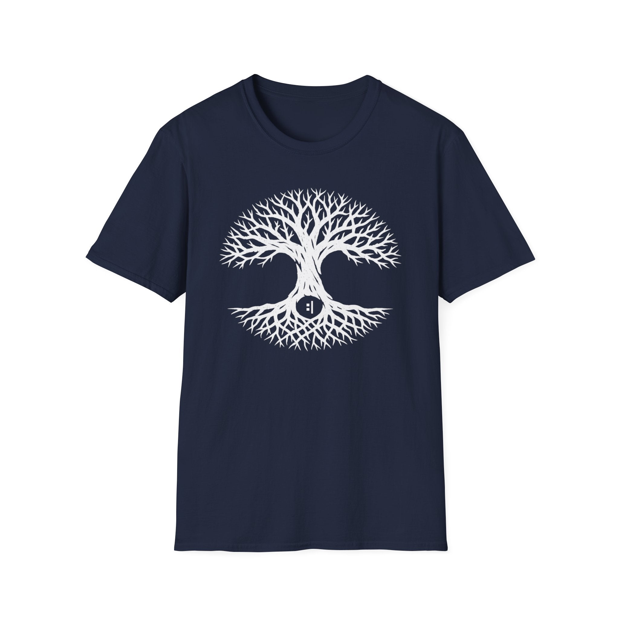 Tree of Life T-Shirt – White Woodland Roots Graphic Tee