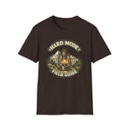 Hard Mode Field Guide T-Shirt - Vintage Lantern Mountain Fantasy Tee