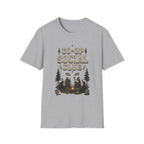 Co-Op Social Club RPG T-Shirt - Woodland Resting Pixel Graphic Tee