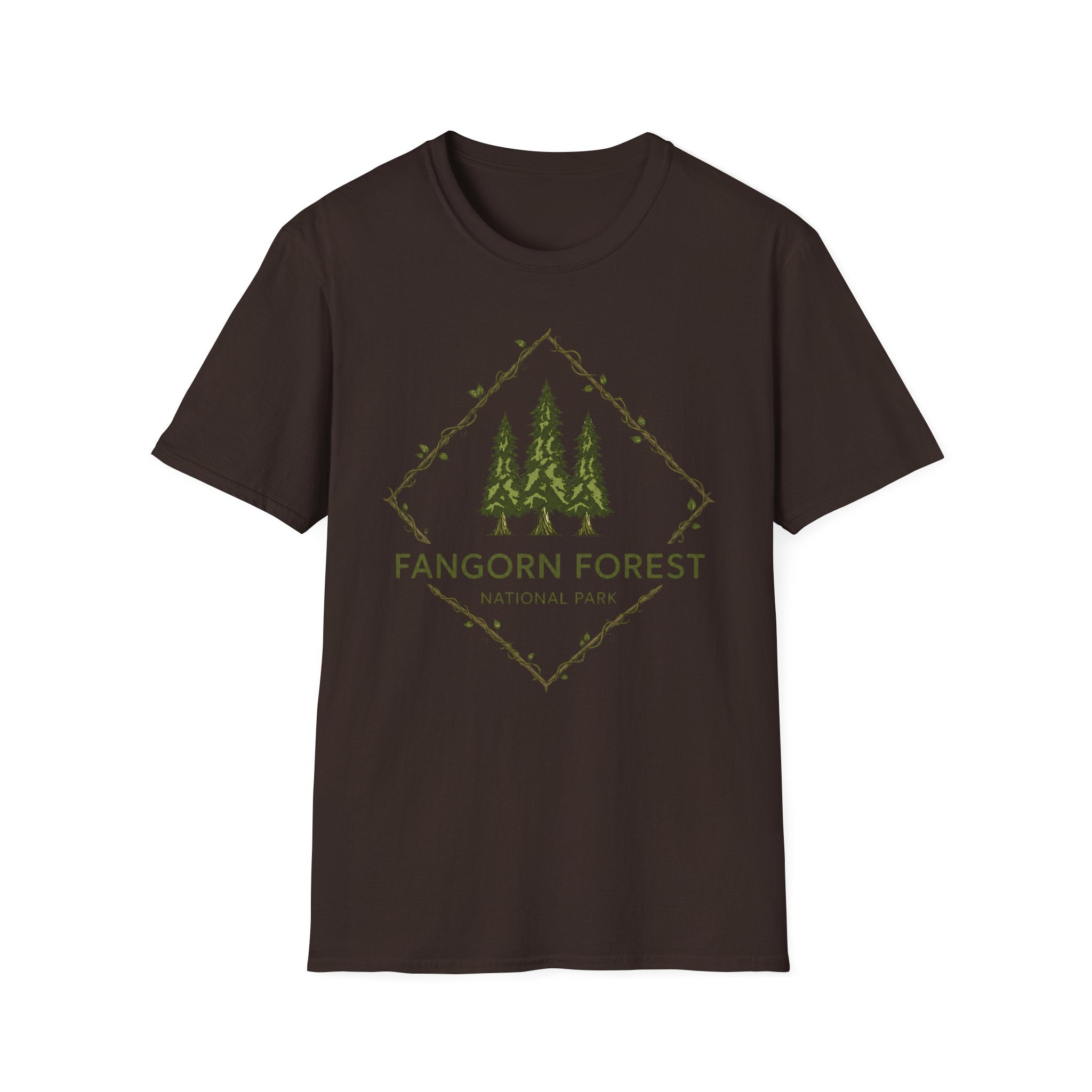 Fangorn Forest T-Shirt - Vintage Pine Trees Nature Tee