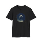 Werewolf Ripped Graphic T-Shirt — Minimalist Howling Tee