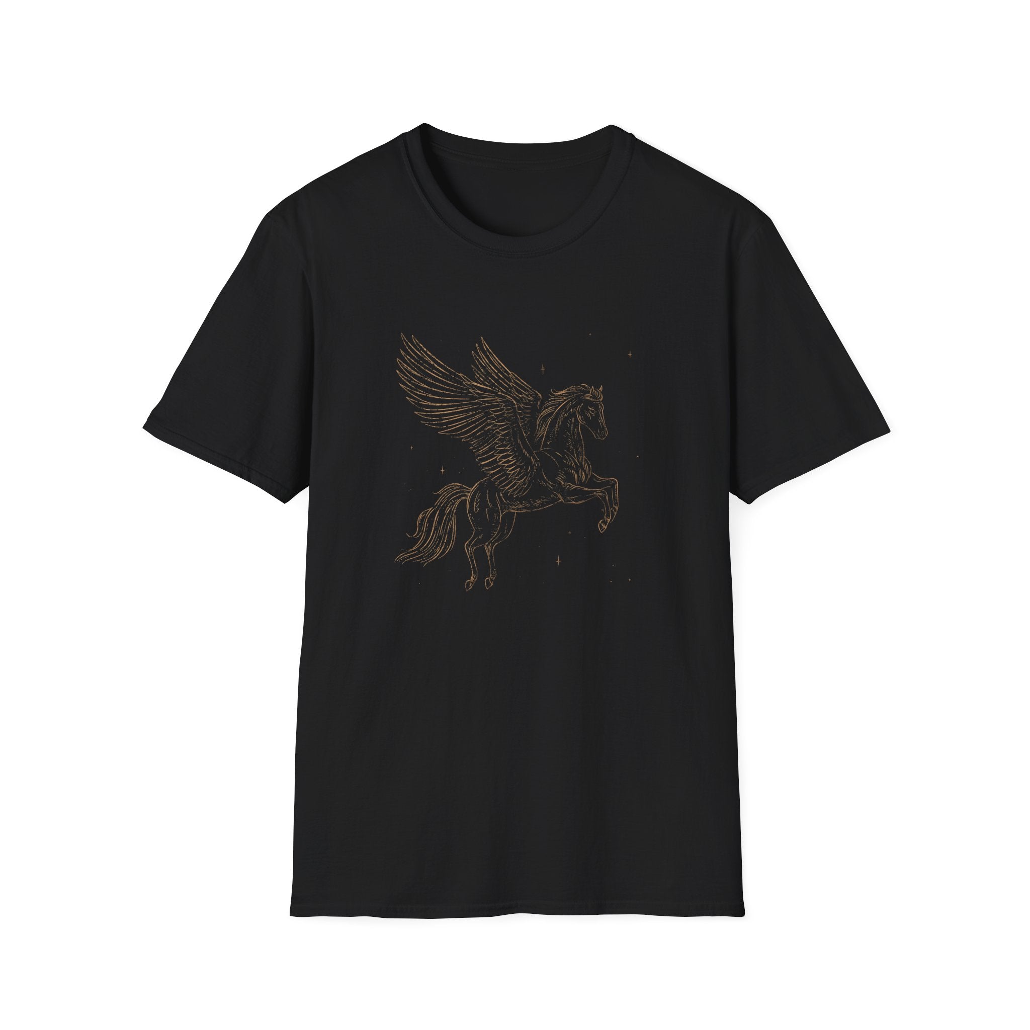Pegasus Graphic T-Shirt — Vintage Winged Horse Tee