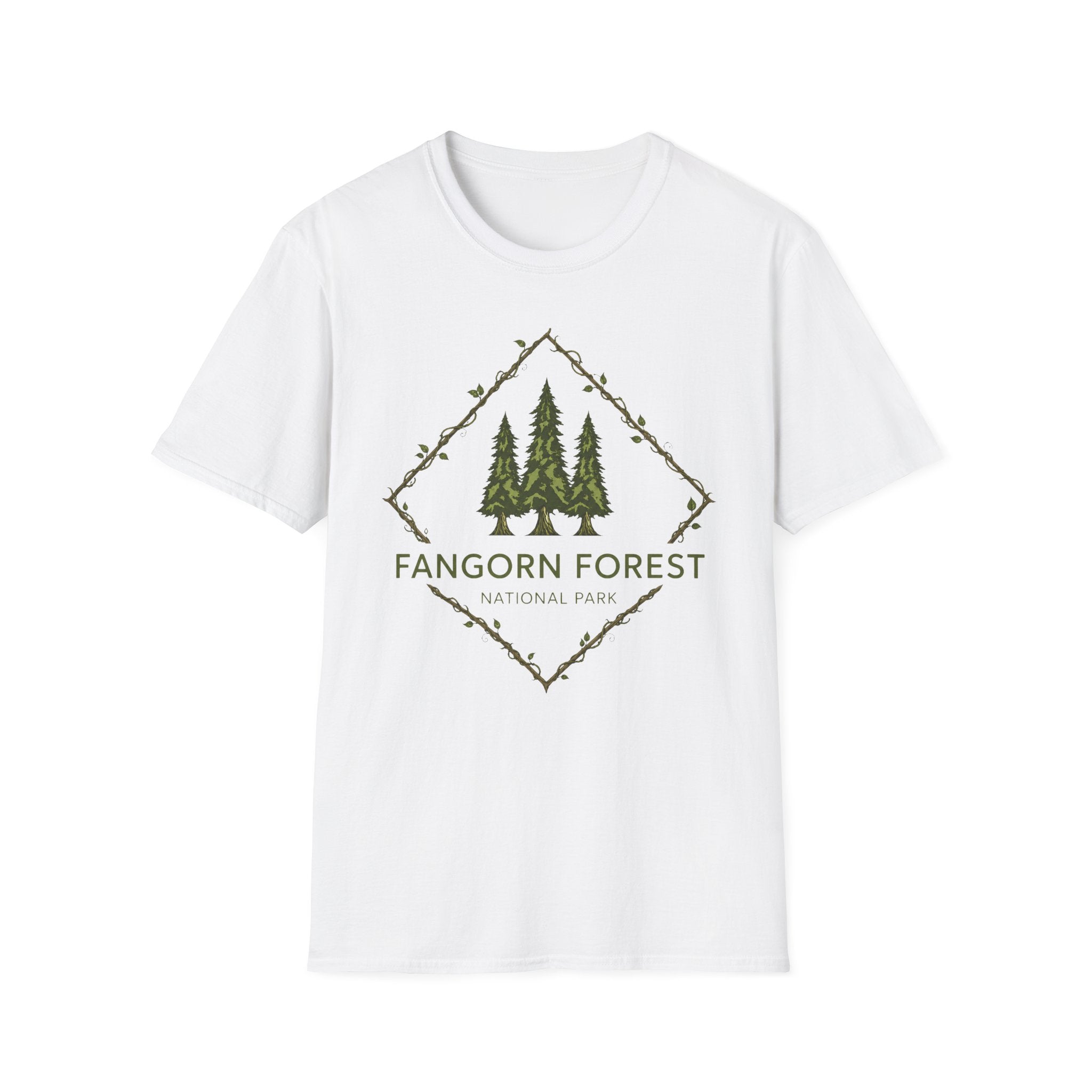 Fangorn Forest T-Shirt - Vintage Pine Trees Nature Tee