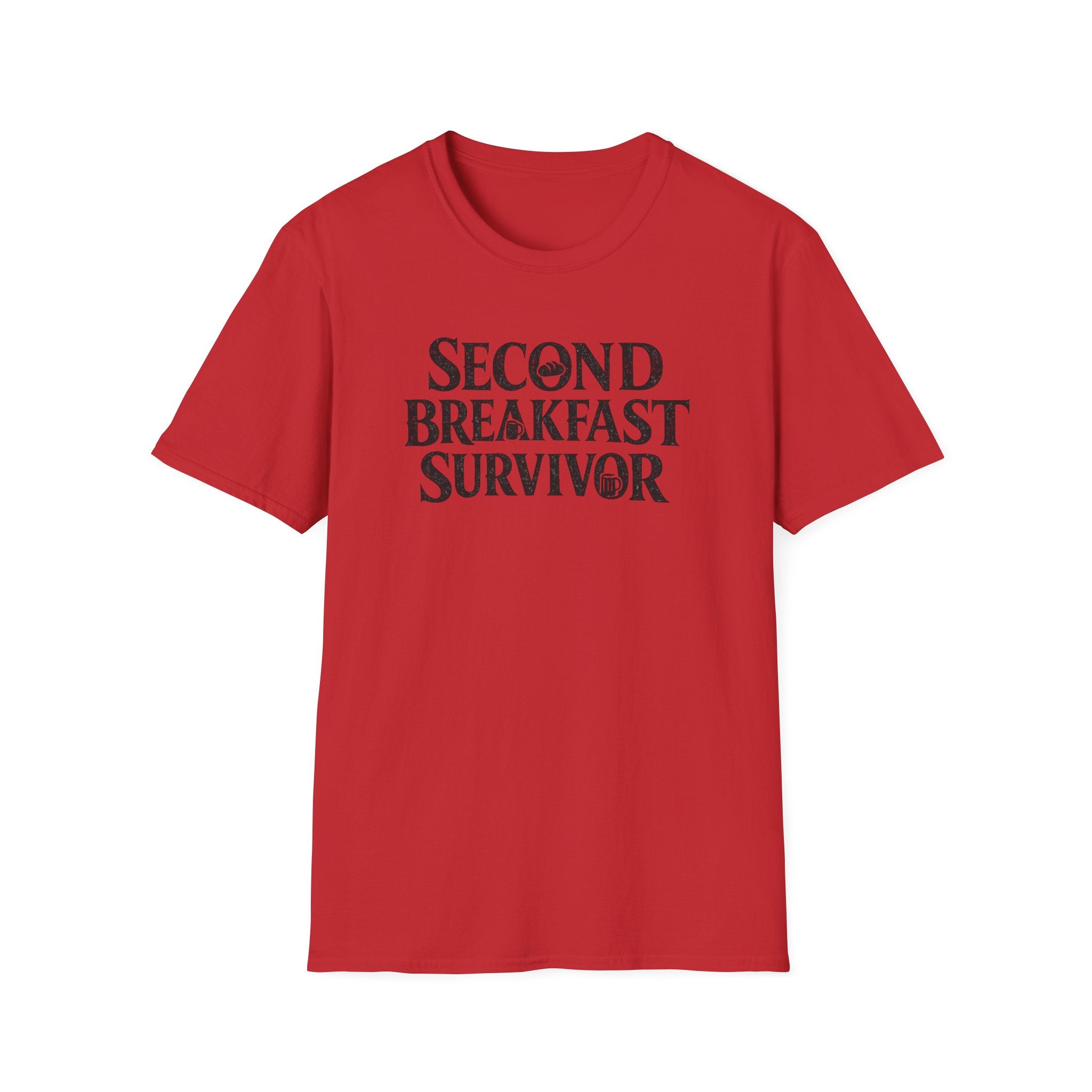 Second Breakfast Survivor Funny LOTR Parody T-Shirt