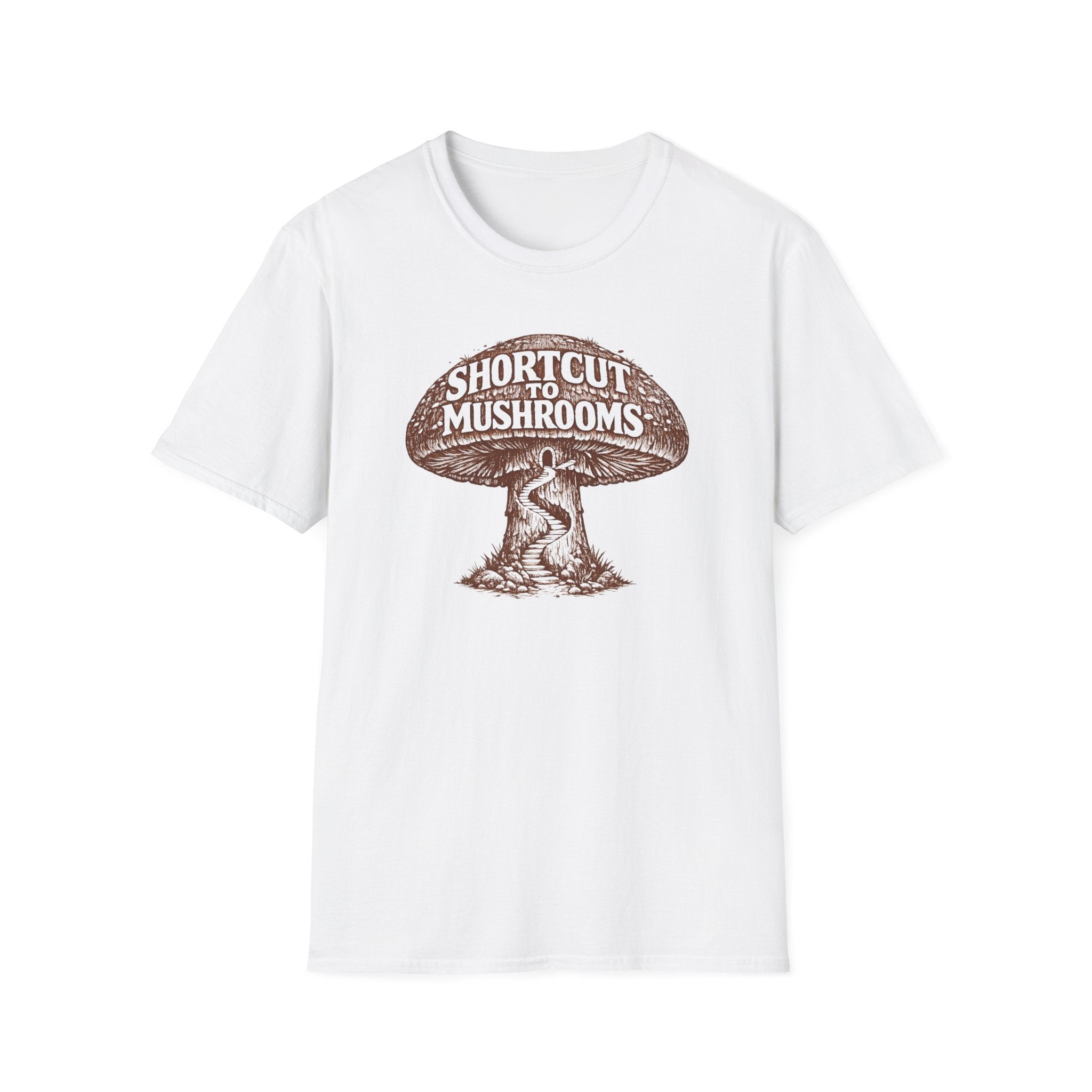 Shortcut to Mushrooms Graphic T-Shirt