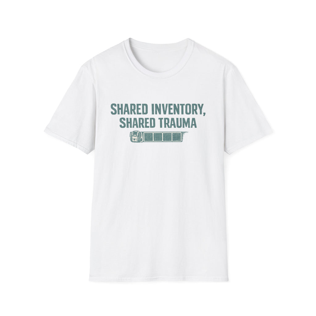 Shared Inventory, Shared Trauma Distressed T-Shirt