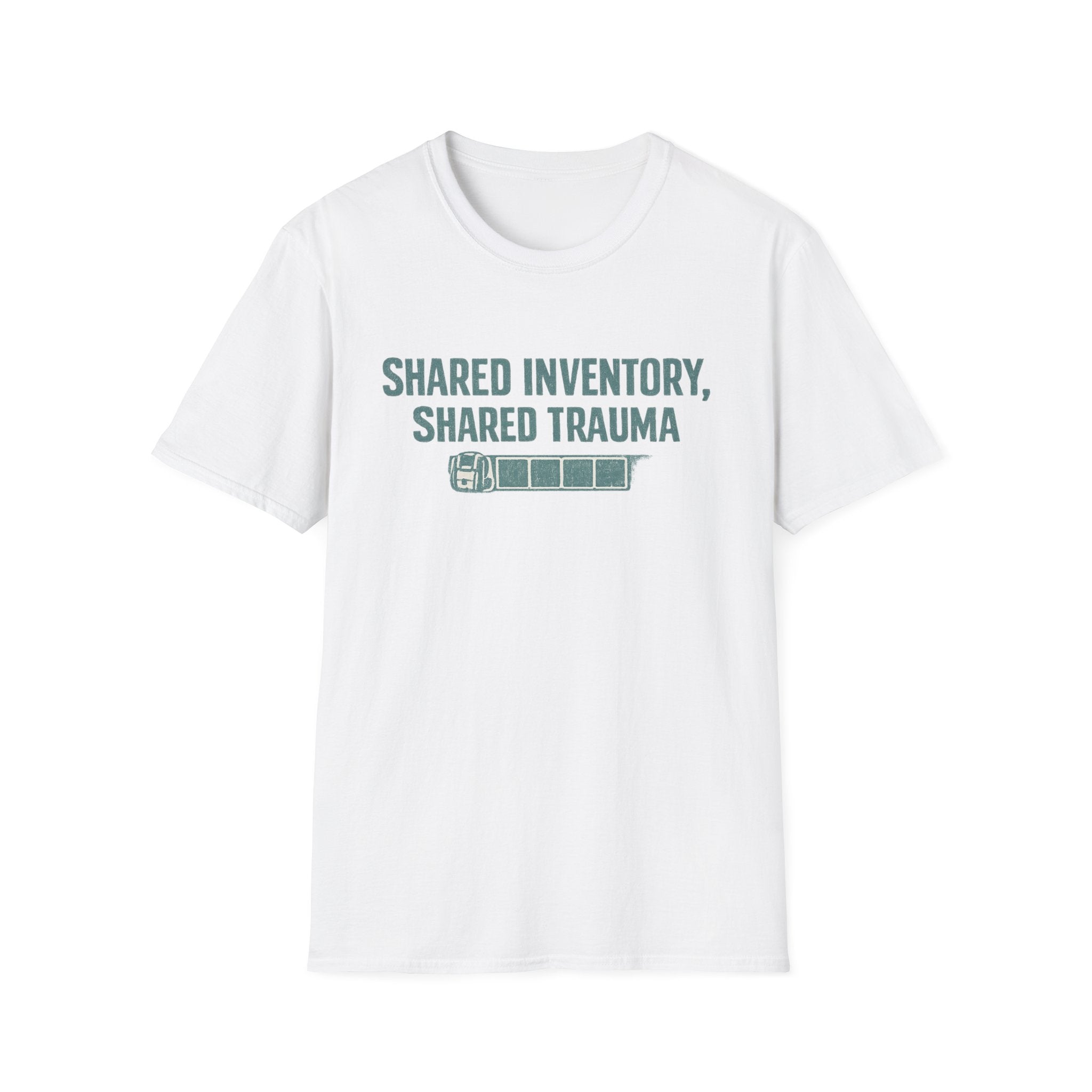Shared Inventory, Shared Trauma Distressed T-Shirt