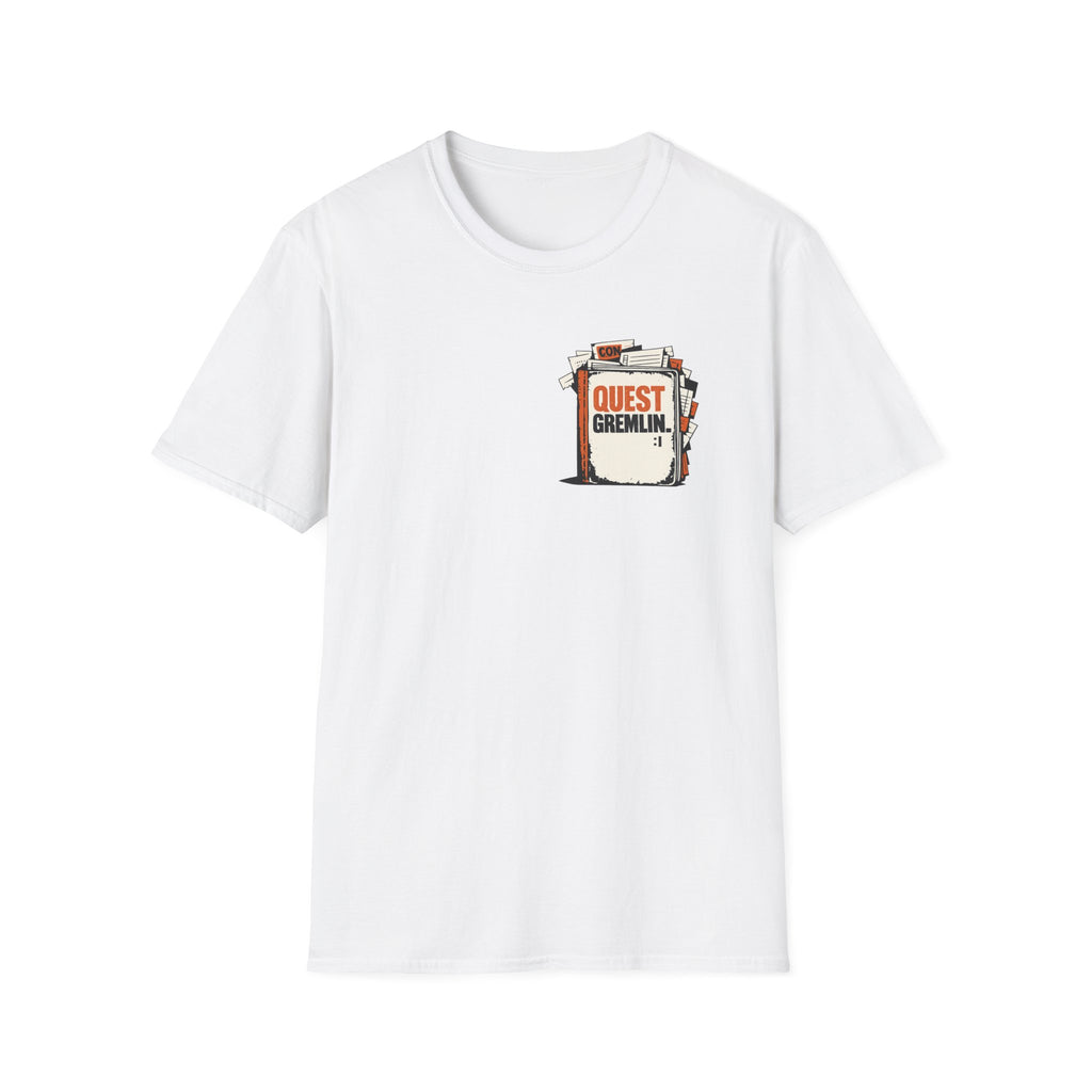 "Quest Gremlin" T-Shirt - Pocket Tee Mimic Design