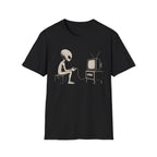 Gamer Alien -  Retro Video Games T-Shirt