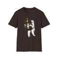 Ghost Holding Lantern T-Shirt - Spooky Vintage Tee