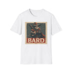 Bard Graphic T-Shirt — Vintage Fantasy Bard Design
