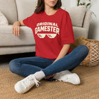 Original Gamester T-Shirt — Retro Pixel Sunglasses Gaming Tee