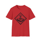 Retro Arcade Joystick T-Shirt — Vintage Gaming Controller Tee