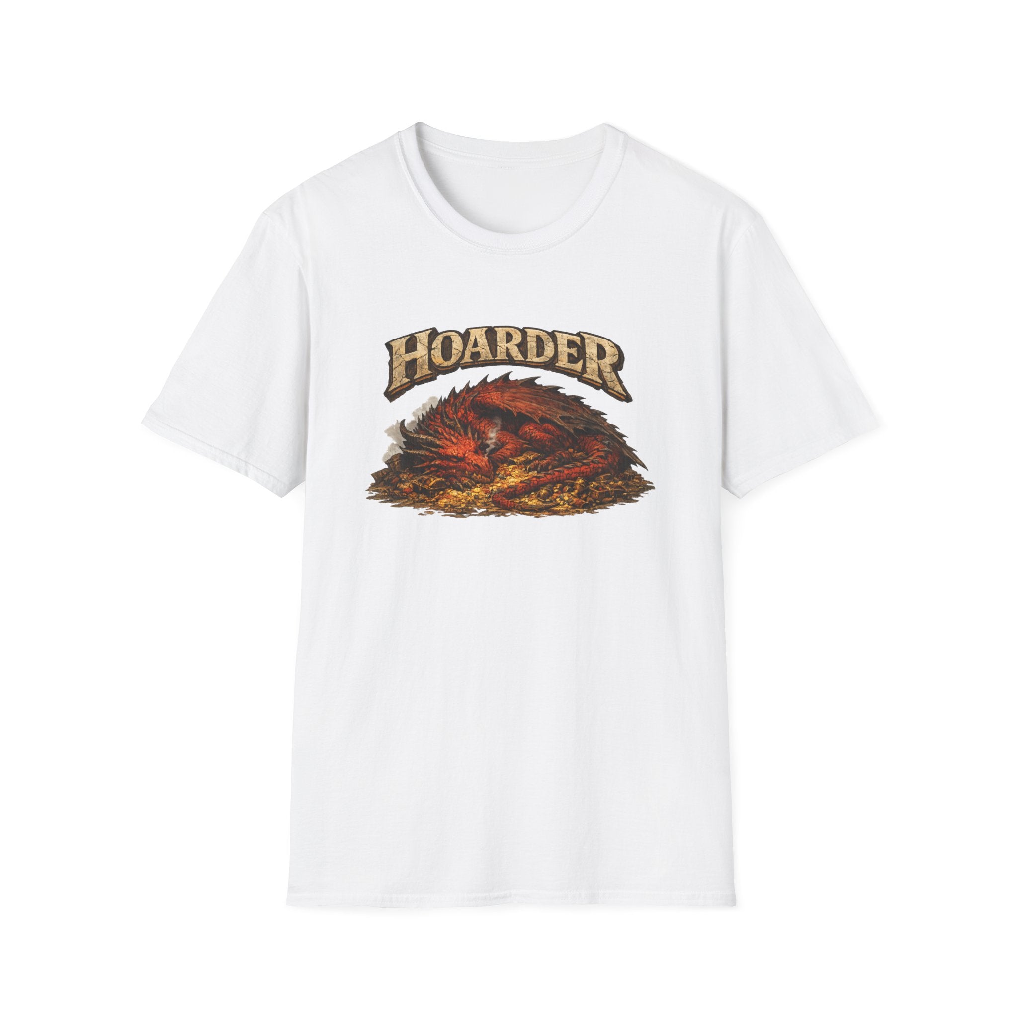 Hoarder Dragon T‑Shirt — Fantasy Graphic Tee